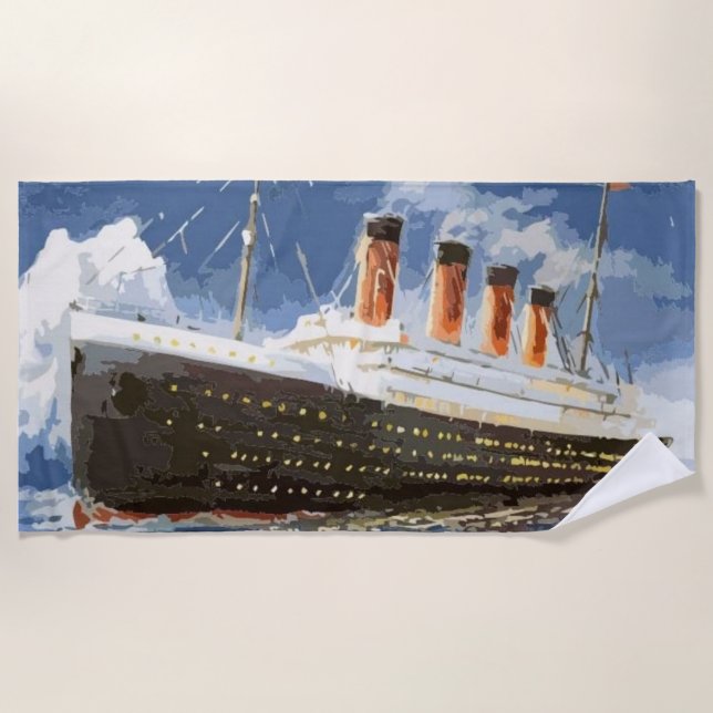 Das beliebteste Schiff der Welt Strandtuch (Vorderseite)