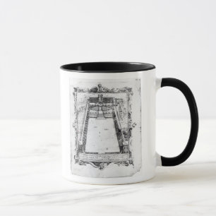 Das belvedere-Gericht in Vatikan Rom, 1581 Tasse