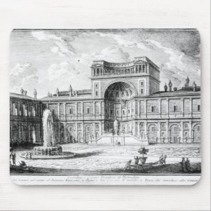 Das belvedere-Gericht in Vatikan Rom Mousepad