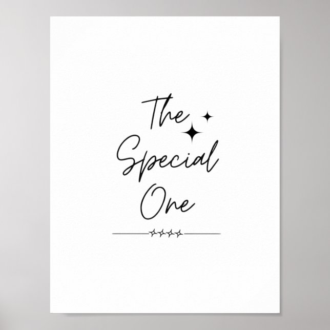 Das Besondere Poster (Vorne)