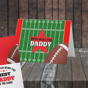 Das Beste am Personalisierten Game Football-Gesche Karte