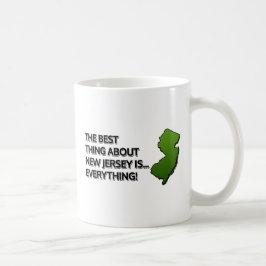 Das Beste an New Jersey ist... Alles! Kaffeetasse