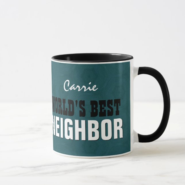 Das beste aquamarine NACHBARV241C der Welt Tasse (Rechts)