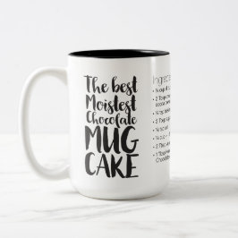 Das beste, bescheidenste, schokoladenste Tasse-Rez Zweifarbige Tasse