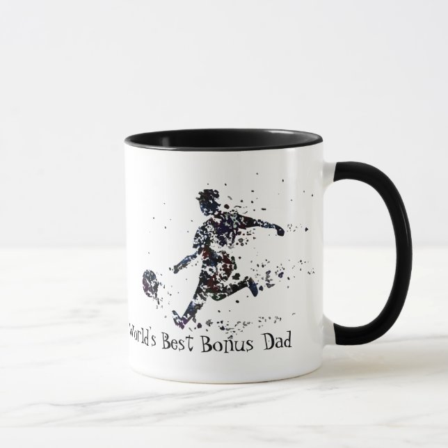 Das beste Bonus-Vater-Angebot der Fußballspielerwe Tasse (Rechts)