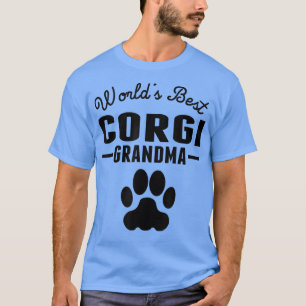 Das beste Corgi-Grandma der Welt  T-Shirt