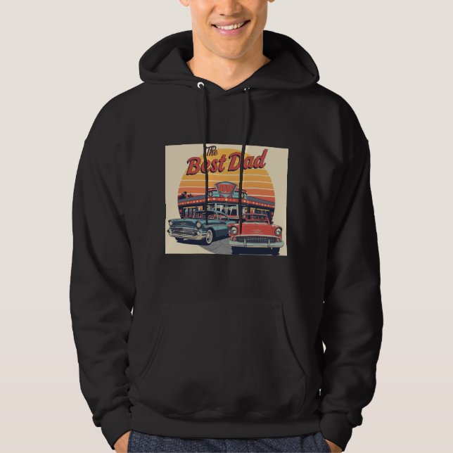 Das beste Dad Diner Hoodie (Vorderseite)