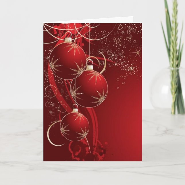 Das Beste Feiertagskarte (Vorderseite)