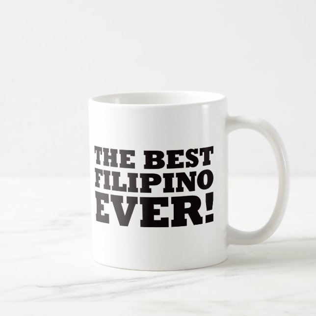 Das beste Filipino überhaupt Kaffeetasse (Rechts)