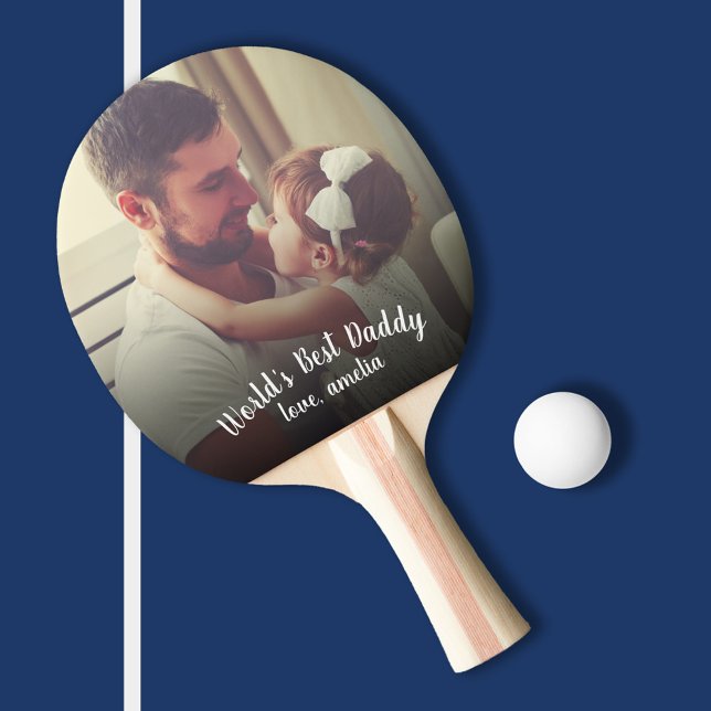 Das beste Foto zum Vater der Welt Tischtennis Schläger (Von Creator hochgeladen)