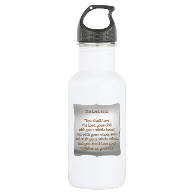 Das Beste Gebot Trinkflasche (Vorderseite)