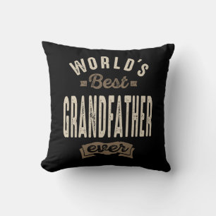 Das beste Geschenk für Großvater der Mens-Welt Kissen