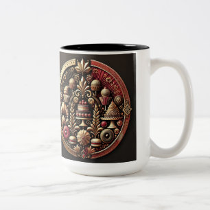Das beste Geschenk für Konditoren & Cake-Artisten Zweifarbige Tasse