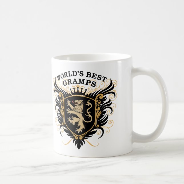 Das beste Gramps der Welt Kaffeetasse (Rechts)
