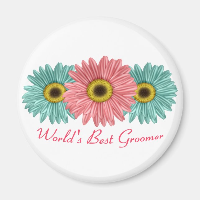 Das beste Groomer der Welt Magnet (Vorne)