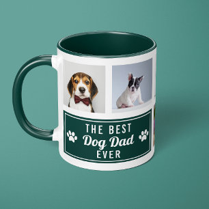 Das beste Hundeschlitten-Vater-Foto je ein grünes Tasse