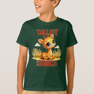 Das Beste im Bunch Pun Niedlicher Baby Giraffe Car T-Shirt