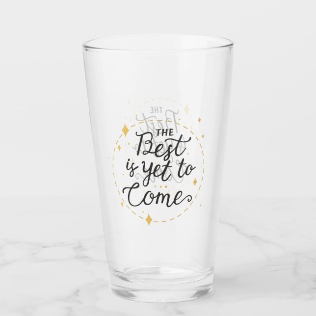 Das Beste ist noch nicht Abschluss Glas (Vorderseite)