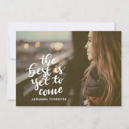 Das Beste ist noch nicht fertig geschrieben zu wer Einladung