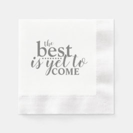 das Beste ist noch nicht Papier Napkin Serviette