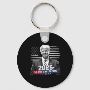 Das Beste ist noch zu kommen Trump 2025 Patriotic  Schlüsselanhänger