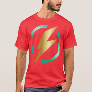 Das beste Lightning Strike Logo T-Shirt