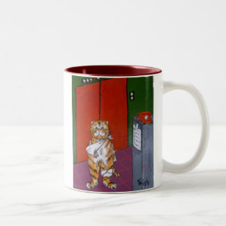 DAS BESTE MEINES TIERARZTES! Kaffee-Tasse Zweifarbige Tasse