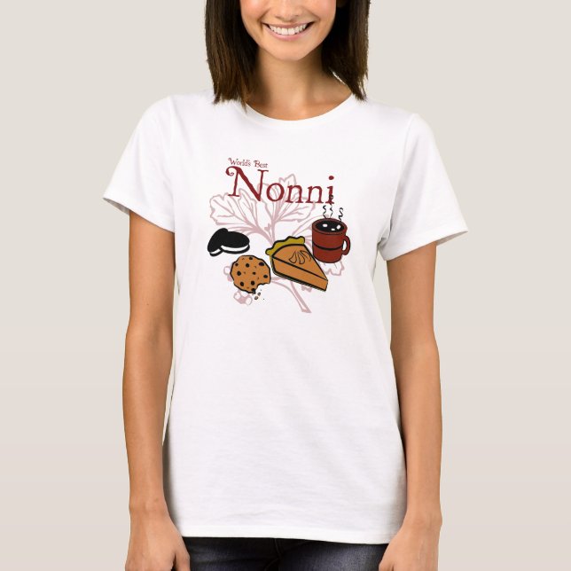 Das beste Nonni-Langschläfer-Shirt der Welt T-Shirt (Vorderseite)