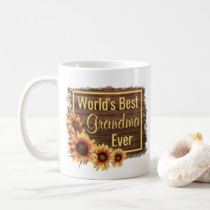 Das beste Oma-Foto der Welt Kaffeetasse