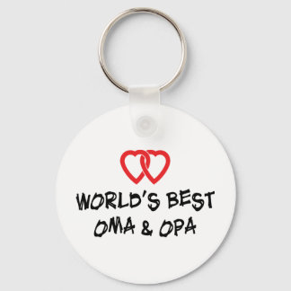 Das beste Oma und Opa der Welt Schlüsselanhänger