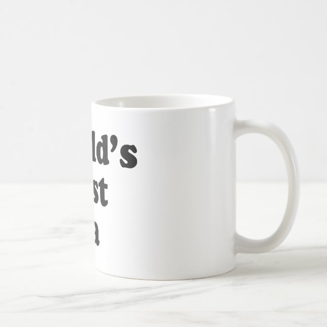 Das beste PA der Welt Kaffeetasse (Rechts)