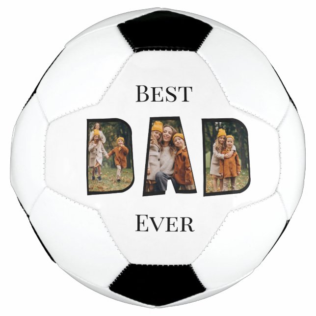 Das beste Papa-Foto-Collage-Skript für moderne Vat Fußball (Vorderseite)