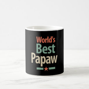 Das beste Papaw der Welt Father Gift Kaffeetasse