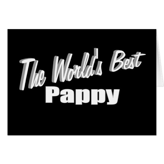 Das beste Pappy der Welt Karte