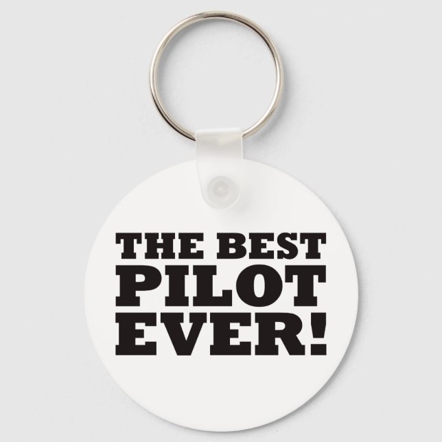 Das beste Pilotprogramm aller Zeiten Schlüsselanhänger (Vorderseite)