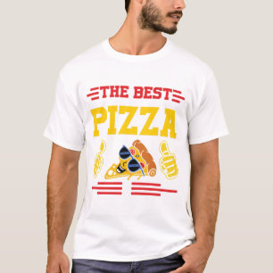 Das beste Pizza-T-Shirt Lustiges Food-Lover-Shirt  T-Shirt