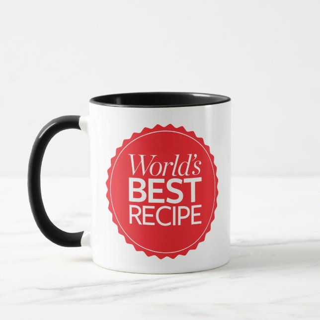 Das beste Rezept der Welt Tasse (Links)