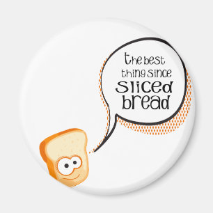 Das Beste seit geschnitten Brot Magnet