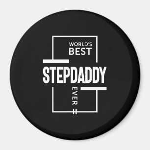 Das beste Stepdaddy-Geschenk der Mens World Magnet
