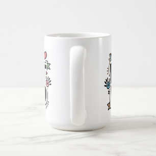 Das beste Textdesign für den Vater Kaffeetasse