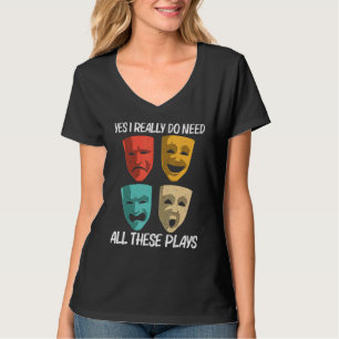Das beste Theater für Männer - Das Broadway-Musica T-Shirt