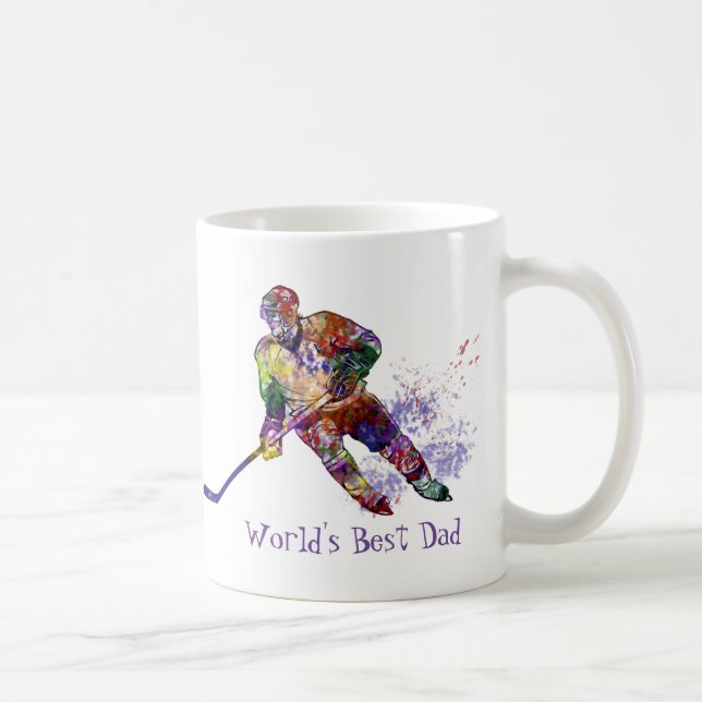 Das beste Vater-Angebot der Hockey Player-Welt Kaffeetasse (Rechts)