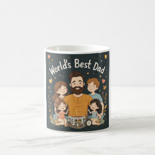 Das beste Vater-Hemdgeschenk der Welt Kaffeetasse