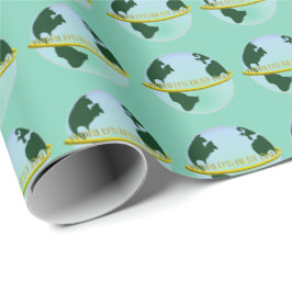 Das beste Vater-Wrapping-Papier der Welt Geschenkpapier