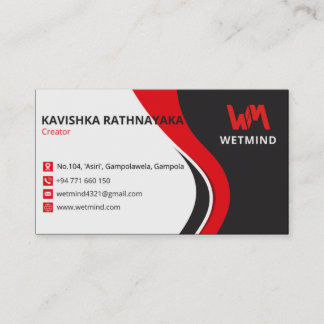 Das beste Visitenkartendesign für Ihr Unternehmen. Visitenkarte