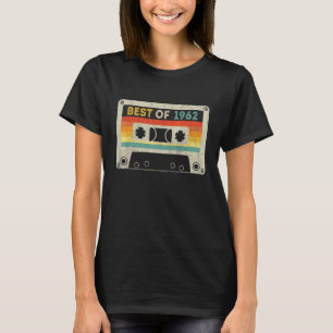 Das Beste von 1962 60. Geburtstag Kassette Band Vi T-Shirt