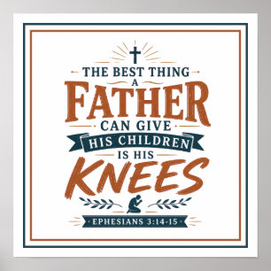 Das Beste, was ein Vater seinen Kindern gibt, sind Poster