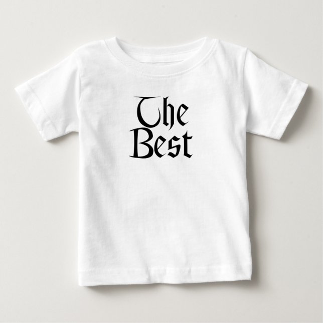 Das beste weiße Shirt für die Kleinen (Vorderseite)