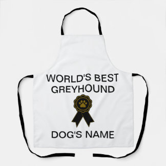 Das beste Windhunddesign der Welt Schürze