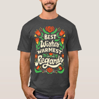 Das Beste wünscht ein herzliches Willkommen T-Shirt